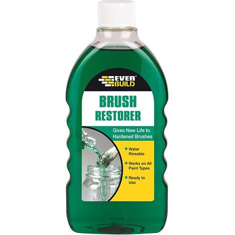 Everbuild Sika Brush Restorer 500ml – Effective Brush Cleaning and Restoring Solution (1/3)
