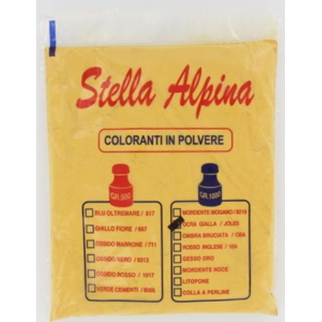 SC OSSIDO P/CEMENTO OCRA GIALLO DORATO 100 G Q.TA 5