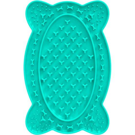Tapis à lécher thérapeutique, gamelles anti-engloutissement pour animaux de compagnie (1/5)