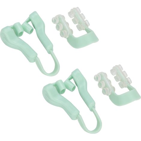 Correcteur de Nez en Silicone, Redresse Nez Clip Anti Ronflement, Accessoire Beauté Nasal Portable (1/5)