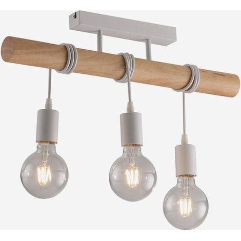 Plafoniera a 3 luci in metallo design minimale Chloe (1/2)