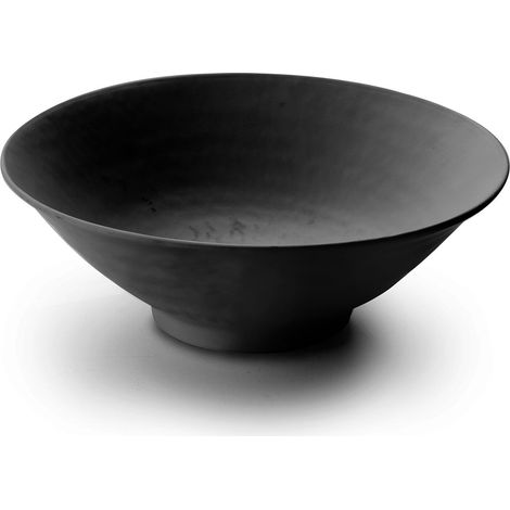 Bol en mélamine rond 25Ø - Noir