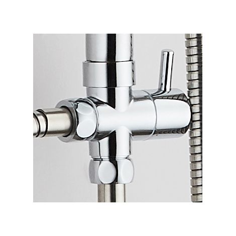 DEVIATORE COLONNA DOCCIA LX-4001 CROMO GROENL- 1,0 pz
