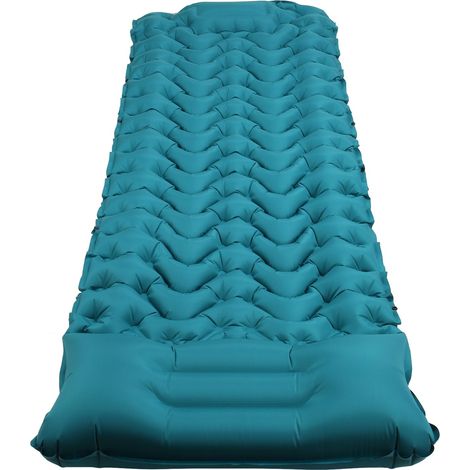 Matelas gonflable, léger et portable, idéal pour le camping, la protection contre l'humidité, les voyages, l'utilisation en voiture, la sieste, le rangement, les tentes de plein air, et plus encore. (1/5)