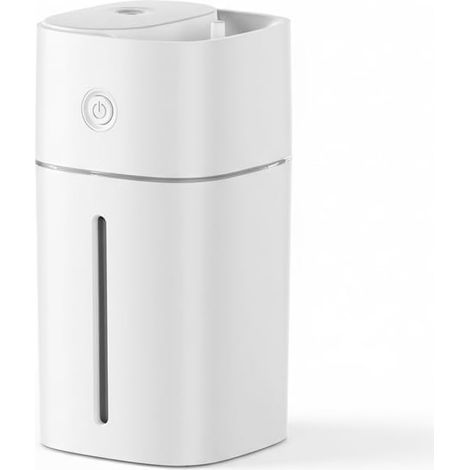 Humidificateur rechargeable USB 2000mAh, 0,5L, silencieux, veilleuse. Pour chambre, bureau, maison. (1/5)