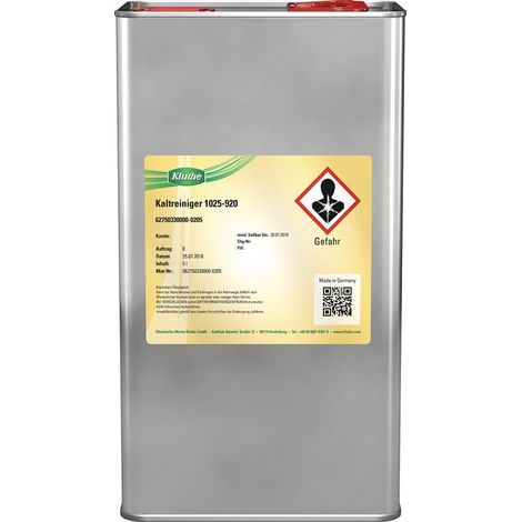 Nettoyant à froid bidon 5l sans odeur KLUTHE