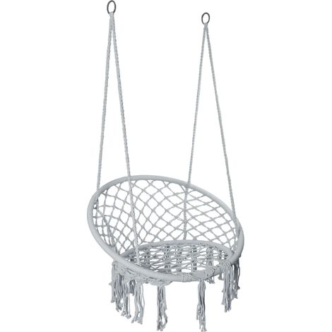 Fauteuil suspendu Stork's Nest TOGO gris (1/4)