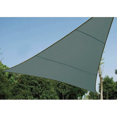 Perel Telo ombreggiante triangolare grigio-verde 3,6 m (1/3)