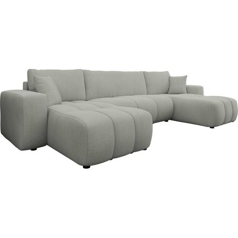 Sofá rinconero Comfivo 426, Velo 633, Función de descanso, Almacenaje, 312x145x82cm, 0 (1/5)