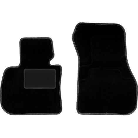 Alfombrillas delanteras para BMW Serie 2 F45 Active Tourer (2015-), color negro. (1/5)