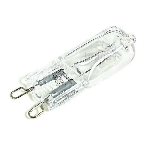Lot de 3 ampoules halogènes pour four G9 25W 230V, résistantes à 300°C, compatible éclairage de cuisinière. (1/4)