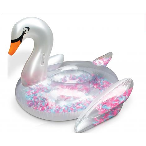 Ballon flotteur SIGNE gonflable pour piscines XXL 183x162x117 cm pour adultes et enfants à partir de 14 ans Bouée de natation (1/5)
