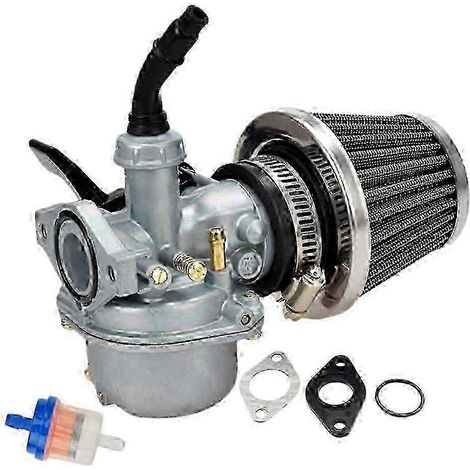 Carburateur PZ19 pour quad Taotao 50cc, 70cc, 110cc et 125cc avec filtre à air (1/4)