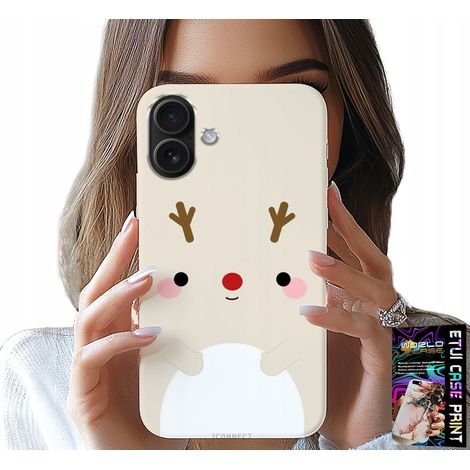 Custodia per iPhone 16 - renne, renne, motivi natalizi (1/5)