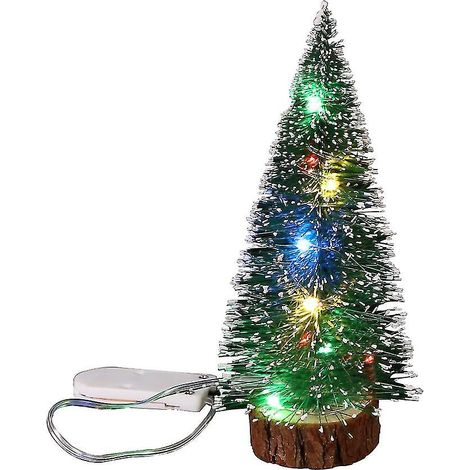 Petits sapins de Noël en pin, pour cadeaux de Noël, décoration de sapin pour la maison, multicolores, 30 cm (1/5)