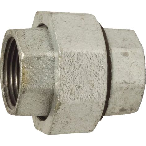 Raccord en fonte, mamelon galvanisé, 1/2 pouce GW
