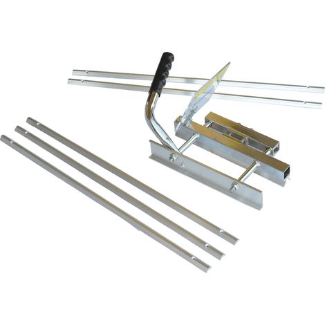 Jardiaffaires – Scierie mobile sur tronçonneuse pour délignage de poutres et chevrons – 5 rails de guidage inclus – Pour bois dur et teck – Montage facile sur guide 40-60cm