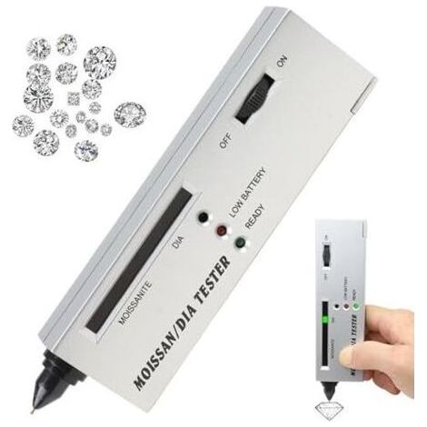 Testeur en or, kit professionnel de testeur en or pour les bijoux, dispositif électronique de diamant haute précision portable pour novice et expert (1/5)