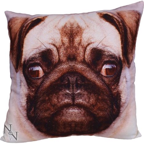 Coussin Chien Carlin 45 cm (1/3)