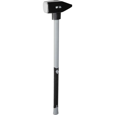 RUTHE Vorschlaghammer mit 90 cm Fiberglasstiel 5 kg (1/3)