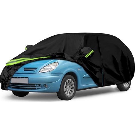 Bâche auto imperméable pour Citroen Xsara Picasso 1999-2010, protection toutes saisons, fermeture éclair latérale (1/5)