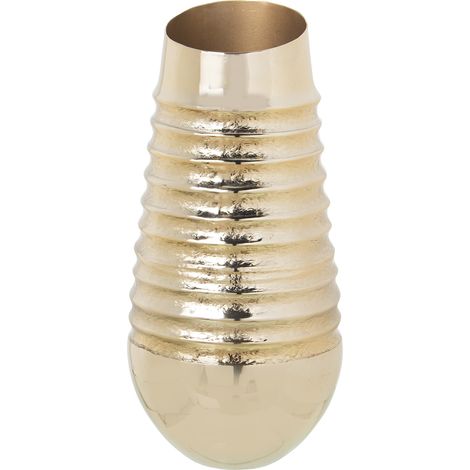 Vase Aluminium Doré °21X43 Cm (1/5)