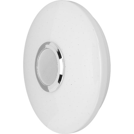 Plafonnier LED Bluetooth intelligent ultra plat réglable rond changeant de couleur lampe de chambre 100‑240V (1/5)