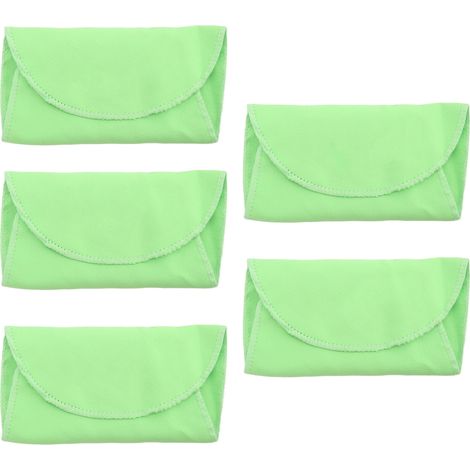 5Pièces Lingettes Nettoyantes Absorbantes Lavables Réutilisables, Kit Doux pour Saxophone Clarinette (1/5)