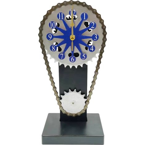 Horloge à engrenages personnalisée, modèle décoratif et durable, idéal pour le salon ou la maison. (1/4)