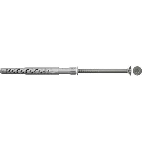 Fischer 50x Langschaftdübel SXRL 10 x 60 mm T Vite a testa svasata in acciaio inossidabile A4 - 546505