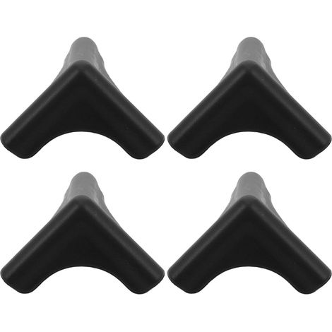 Balacoo Lot de 4 protections d'angle en silicone durable noir pour (1/5)