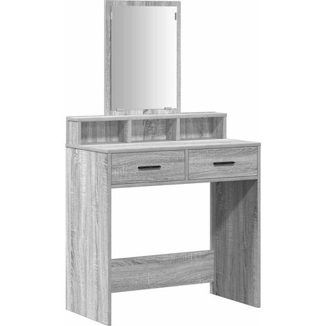Maison Exclusive - Schminktisch Graues Sonoma 79 x 41 x 140 cm Ho