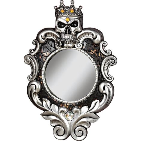 Miroir Mural Plus Belle d’Entre Toutes Argent 5 x 25,5 x 37 cm (1/3)