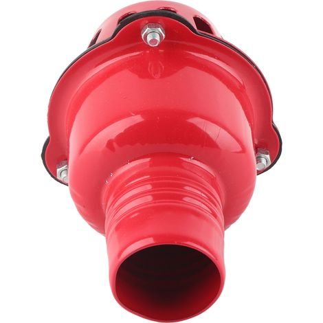 2-Zoll-Wasserpumpenfilter-Rückschlagventil, verschleißfestes Pumpenfußventil aus Aluminiumlegierung für Benzin- und Dieselmotoren (1/5)