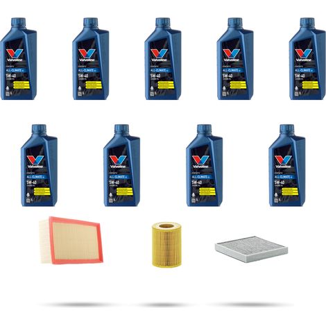 Kit tagliando 3 FILTRI e 9L OLIO compatibile con Porsche Cayenne II (958) 4.2 GTS 309Kw dal 2012 (1/5)