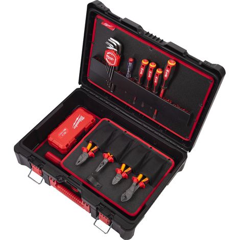 Elektrikerwerkzeug Milwaukee packout 62 Teile VDE isoliert (1/5)
