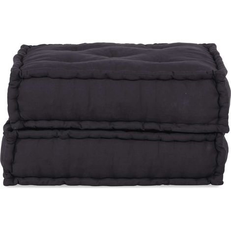 Canapé modulaire anthracite 70x70x36 tissu CFW941202 (1/5)