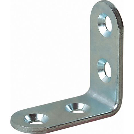 Stuhlwinkel, 30x30x15 mm, Stahl verzinkt Rundsprung, 10 Stück