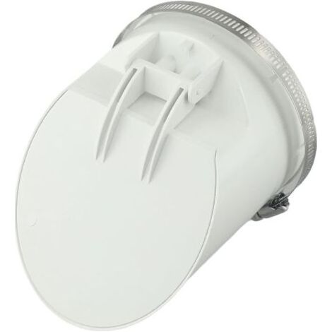 Bluedeer – Clapet anti-retour en PVC 110 mm – Barrière anti-odeur et anti-insecte – Installation facile pour canalisations et balcons