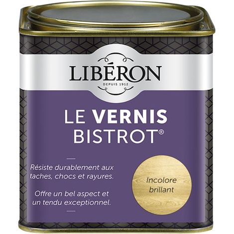 Bistrot-Lack 0,5l Glänzend Farblos - Liberon