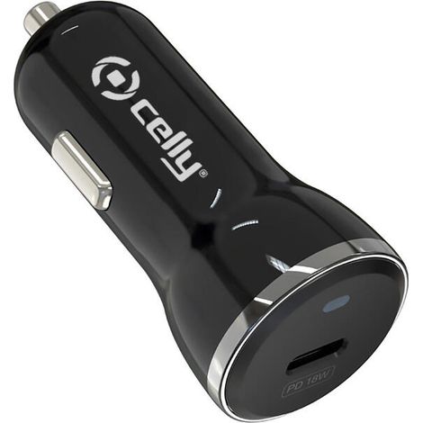 Celly RTGCC20WBK cargador de dispositivo móvil Universal Negro Encendedor de cigarrillos Auto (1/2)