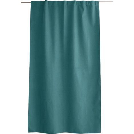 1 Rideau Occultant total 140 x 240 cm Eclipse Vert bleue