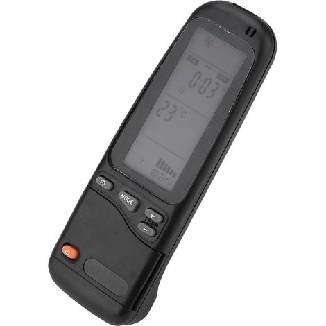 1 télécommande de climatiseur, compatible Electra Airwell Emailair Elco, modèle RC-3/RC-4/RC-5/RC-7, portée 8 m, ABS (1/5)