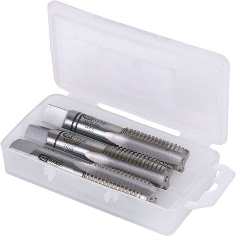 KS Tools HSS Handgewindebohrer-Satz M, M20x2,5, 3-tlg - 331.0200
