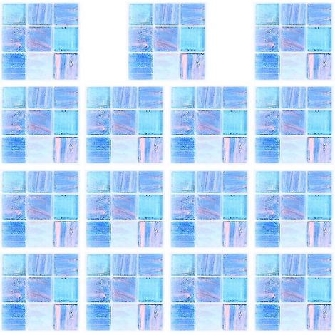 15 autocollants muraux anti-huile pour carrelage de salle de bain (1/3)