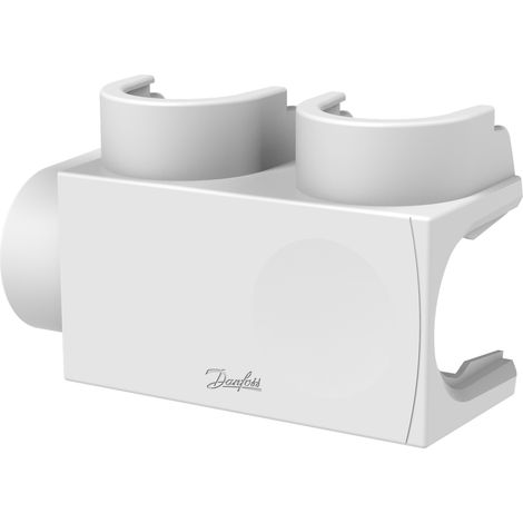 Danfoss Couvercle en plastique pour VHS-DV Angle, sonde à droite en RAL 9016, radiateur 1/2'', 013G7973