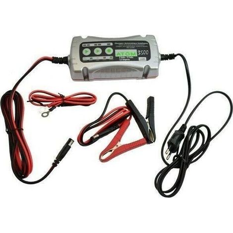 Chargeur Batterie Plomb Intelligent ATOM 3500 12V 3.5A (1/2)