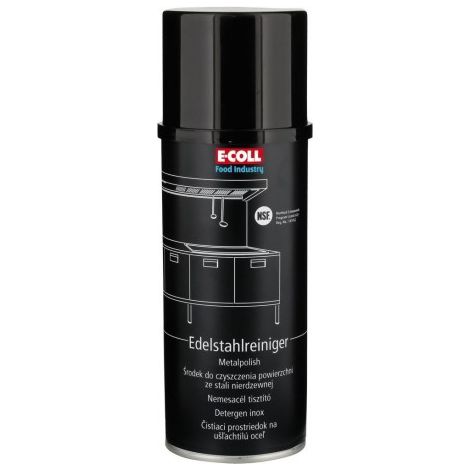 Nettoyant inox NSF-A7 Spray 400ml E-COLL EE(Par 12) (1/5)