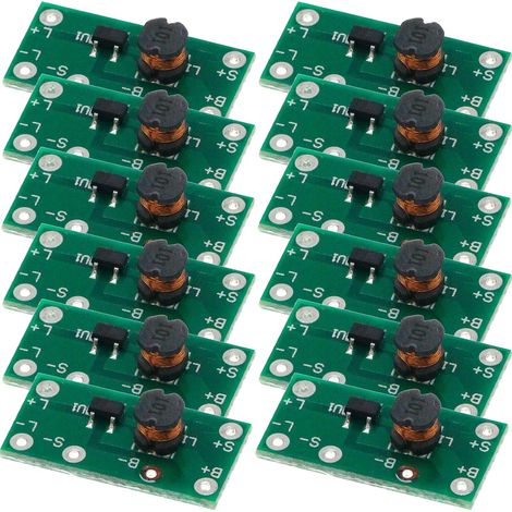 Lot de 10 lampes solaires - Contrôleur de charge solaire - Module de contrôle de la lumière - Pour éclairage de pelouse - Convient pour les lampes de route - Économie d'énergie (1/5)