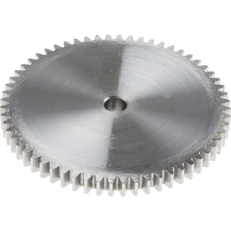 Rs Pro – Pignon module 1 en acier – 60 dents – Alésage 6mm – Durabilité optimale pour projets mécaniques – Compatible avec systèmes de crémaillère (1/2)